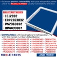 thumbnail image 3 of Whole Parts Refrigerator Meat Pan Shelf Frame Part# 241969501 - Replacement and Compatible with Some White-Westinghouse and Frigidaire Refrigerators, 3 of 7