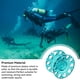 thumbnail image 5 of Wosthever Carrete Carretes de agua Ligero Herramienta portátil Reemplazo Fácil de usar Buceo bajo el agua de larga duración Buceo libre Deportes acuáticos Azul, 5 of 6