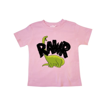 

Inktastic Lil Green Bronto Rawr!! Gift Toddler Boy or Toddler Girl T-Shirt