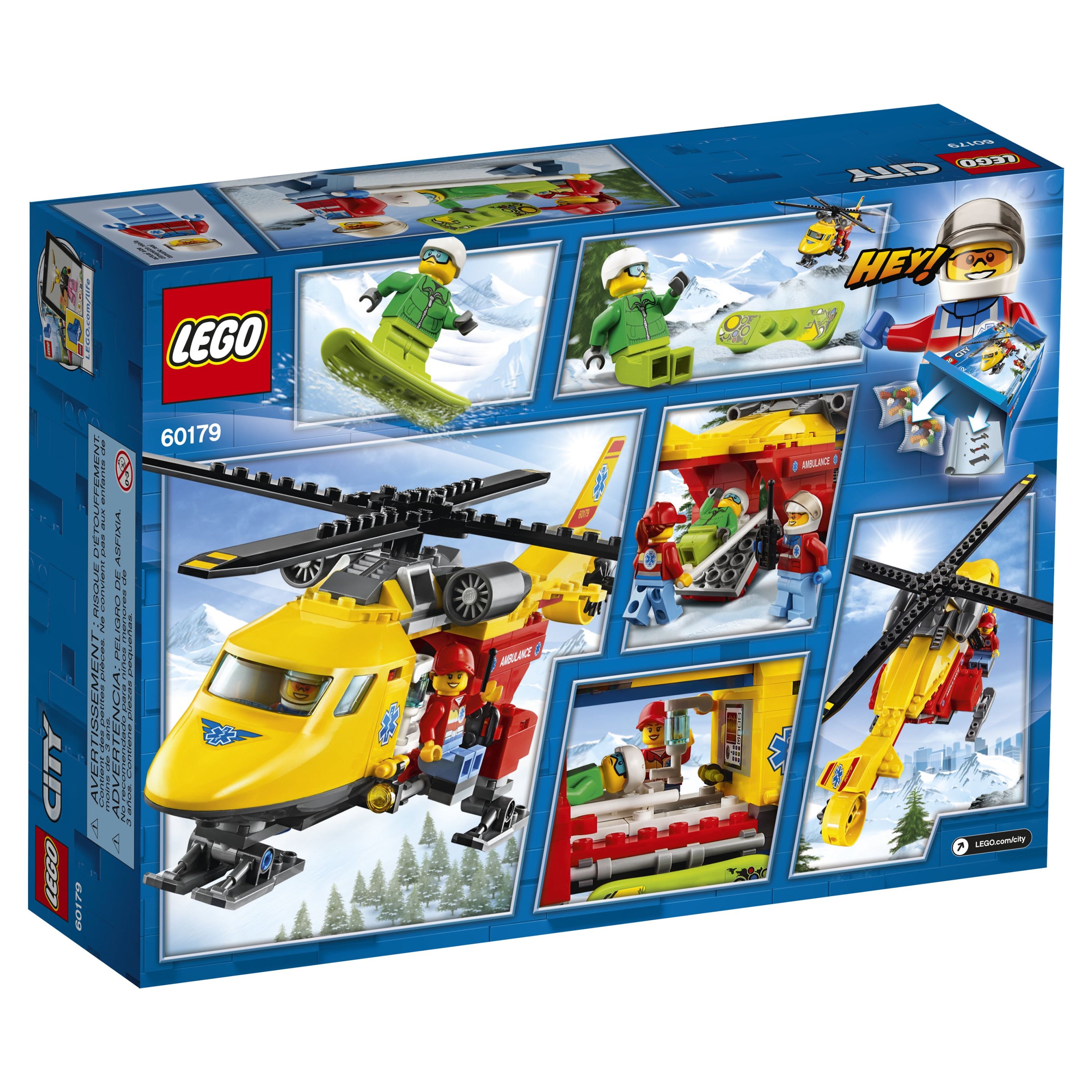 LEGO City Great Vehicles Ambulance Helicopter 60179 - image 5 of 5