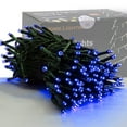 thumbnail image 1 of Miniluces decorativas navideñas para el hogar, 200 LED, color azul, 1 of 7
