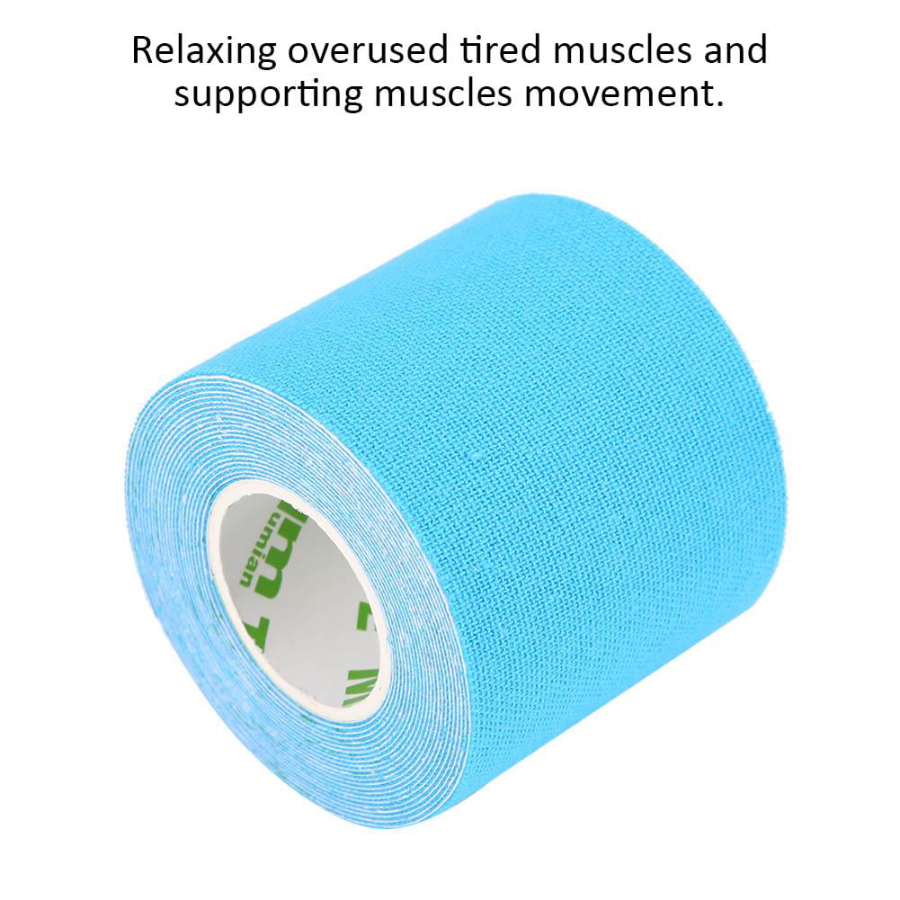 Strain Tape breathable Muscle Tape Bandage for Relaxing overused tired muscles 