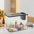 thumbnail image 5 of Fish Tank Aquarium Transparent Desktop Tank Turtle Aquarium White, 5 of 5