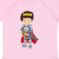 thumbnail image 4 of Inktastic Boy Prince, Knight In Shining Armor, Brown Hair Boys Baby Bodysuit, 4 of 5