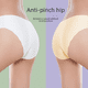 thumbnail image 2 of Ropa interior de seda de hielo de una pieza sin costuras de corte bajo, ropa interior sexy y sencilla para mujer, 2 of 4