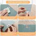 thumbnail image 5 of 32 Set/ 64 Pieces Clear Vertical Blind Repair Tabs, Vertical Blind Repair Vane Savers, Vertical Blinds Replacement Slats, 5 of 5