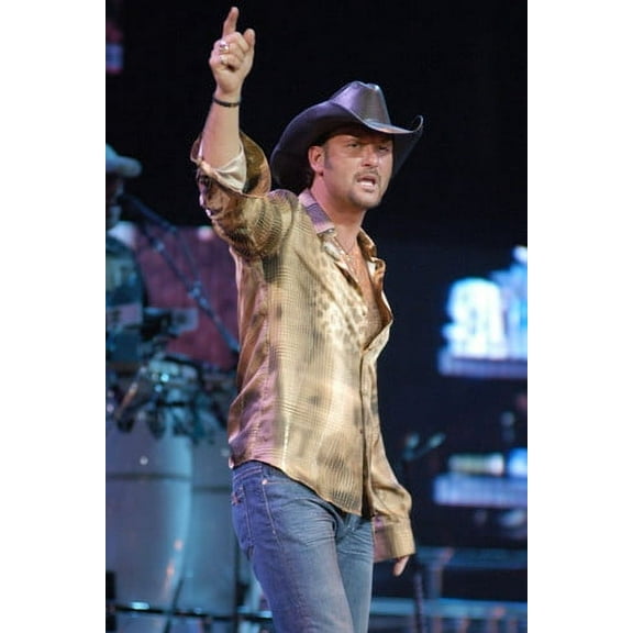 Tim Mcgraw 24X36 Poster Concert Shot