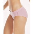 thumbnail image 7 of Hanes Women's Pure Comfort Hipster Underwear, Organic Cotton, 6-Pack Assorted 7, 7 of 7