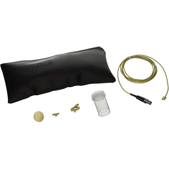Micrófono Shure serie WL93-6T Subminiatura Lavalier negro