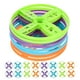 thumbnail image 4 of ColoMX Juego de 24 discos voladores: discos voladores duraderos para actividades al aire libre para niños. Colores surtidos para una mejor experiencia de juego., 4 of 8