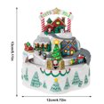 thumbnail image 2 of Adorno De Pueblo De Navidad, Adorno De Pueblo Del Polo Norte, Casa De Nieve De Navidad, Decoraciones De Escena De Pueblo, Regalo De Año Nuevo Sweethay HA038678-00, 2 of 6