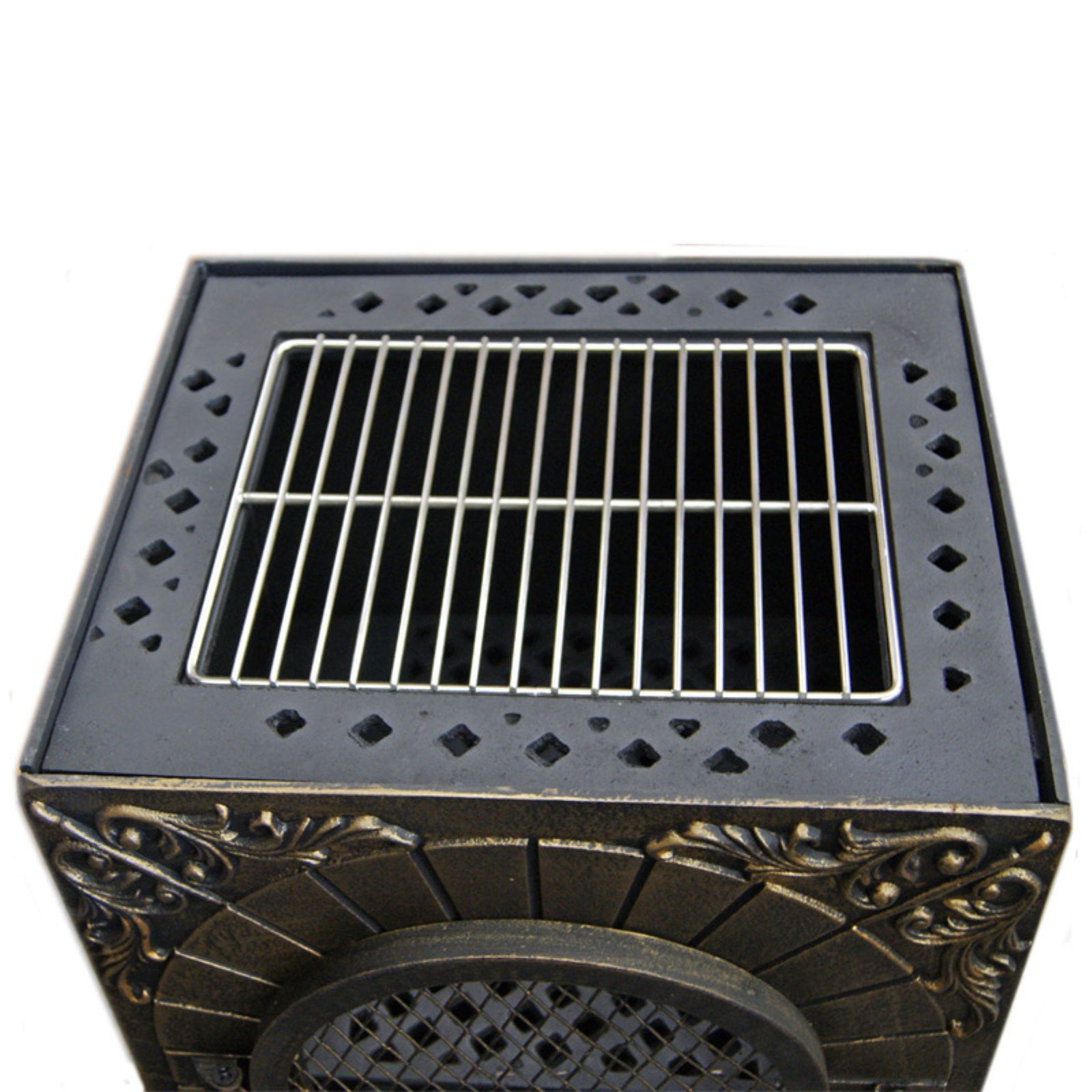 Deeco Aztec Allure Cast Iron Chimney Pizza Oven