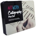 thumbnail image 4 of Set de caligrafía Artworx, kit introductorio de escritura y rotulación, 4 of 9