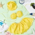 thumbnail image 3 of Porch Goose Outfits Summer Bikini Goose Outfit Hawaiian Lawn Statue Costume Polyester Clothes Accessories with Hat, 3 of 7