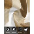 thumbnail image 7 of Brown Geometric Cloth Napkins Set of 4 Reusable Dinner Napkins, Watercolor Ombre Modern Abstract Art Cocktail Napkin Washable Table Napkins for Wedding/Holiday Party/Baby Shower 20"x20", 7 of 7