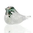 thumbnail image 3 of SPI Art Glass Green Feathered Bird, 3 of 3
