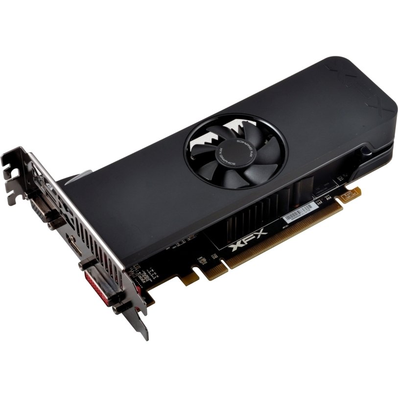 XFX AMD Radeon R7 250 Graphic Card, 4 GB DDR3 SDRAM, Lowprofile