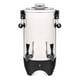thumbnail image 1 of Members Choice - Cafetera con doble dispensador Urna de café de 45 tazas y dispensador de bebidas calientes con grifo doble sin goteo, preparación rápida, acero inoxidable, 1 of 5