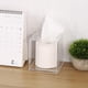 thumbnail image 3 of Caja de pañuelos de acrílico transparente con diseño cuadrado, elegante y duradera, diseño versátil, dispensador de caja de pañuelos transparente para baño, dormitorio, sala de estar o cocina, diseño, 3 of 6