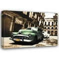 thumbnail image 1 of C.J. Groth 37x28 Gallery Wrapped Canvas Wall Art Titled - Cuban Cars II, 1 of 4