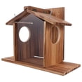 thumbnail image 4 of Hemoton Squirrel House 1 Set Hamster Feeder for Outdoors Rat Chipmunk, 4 of 4