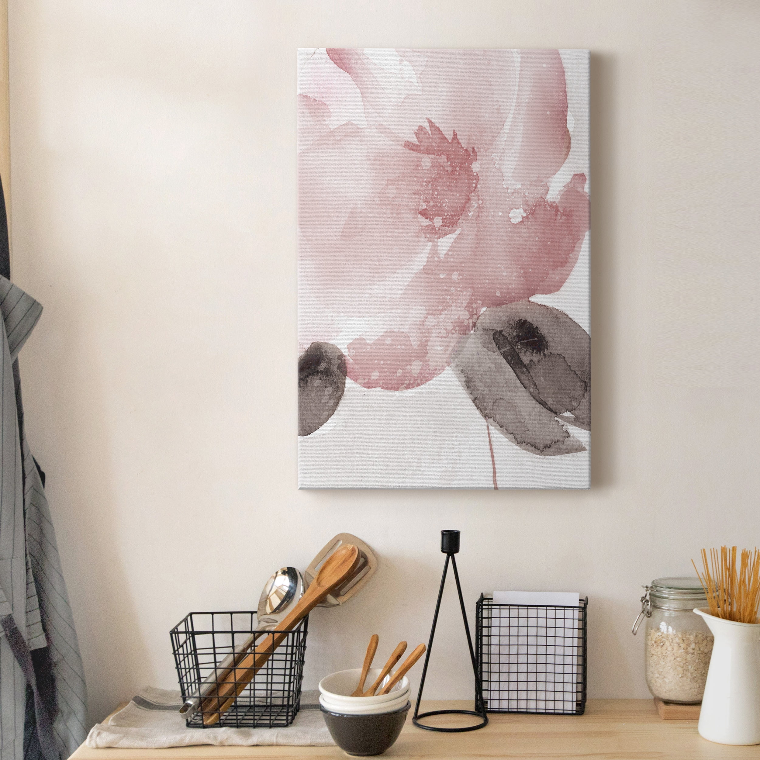 Blush Bloom I Premium Gallery Wrapped Canvas - Ready to Hang - 18 x 27