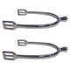 thumbnail image 1 of 2x Espuelas para montar a caballo de aleación de zinc, equipo ecuestre ligero, reutilizable y práctico L, 1 of 9