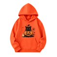 thumbnail image 6 of Grblisyd Girl's Hoodie Long Sleeve Halloween Hooded Sweatshirt Cute Pullovers Tops Fall Winter Outfits Clothes with Kangaroo pocket, 6 of 6