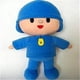 thumbnail image 5 of T-Toy 4 piezas de peluche de la serie Pocoyo de dibujos animados lindos Pocoyo, Pato, Elly, Loula Dog + 1 pieza de pulsera, 5 of 5