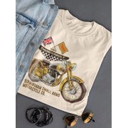 Thunderbolt Motorcycle Co. T-Shirt Women -BSA Designs, Female Large