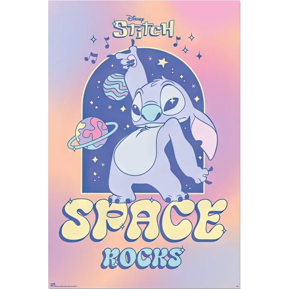 Lilo & Stitch - TV Show Poster (Stitch - Space Rocks) (Size: 24" x 36")