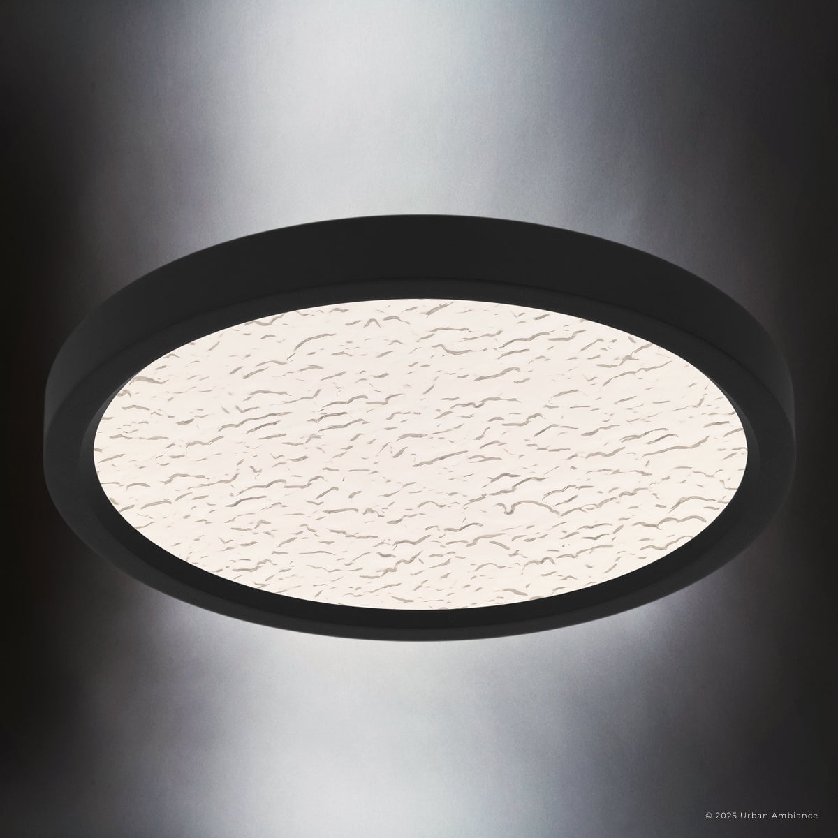 Luxury Minimalist Ceiling Light, Earth Black, UQL6255