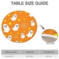 thumbnail image 6 of Elastic Halloween Round Table Cover - 52 Inch Stretch Tablecloth for Kitchen Dining Party, Fade Resistant Material, 6 of 6