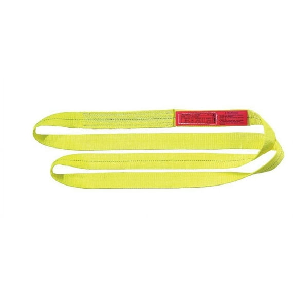 LIFT-ALL EN1601DX2 Web Sling, Type 5, Polyester, 1inW, 2 ft.L, Sling Type: Endless