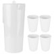 thumbnail image 4 of Hervidor de agua de gran capacidad 1700ml Ticfox con juego de 4 tazas para uso en la cocina del restaurante casero, 4 of 14