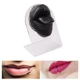 thumbnail image 4 of HILABEE Silicone Mouth Tongues Model Body Displays Practicing Flexible Simulation Model Black, 4 of 9