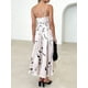 thumbnail image 2 of Vestido largo de verano Tsseiatte para mujer, con tirantes finos, espalda descubierta y corte A, fluido, 2 of 8