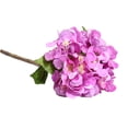thumbnail image 1 of Ramo de flores de hortensias artificiales, flores de seda, boda, fiesta nupcial, decoración del hogar (púrpura), 1 of 2