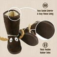 thumbnail image 5 of LazyOne Animal Slipper Boots for Kids, Unisex Cozy Children's Slippers (Moose, Small), 5 of 7