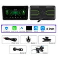 thumbnail image 2 of Reproductor Multimedia para Motocicleta de 6 Pulgadas, 2K HD, Navegación GPS, Carplay Inalámbrico, Android Auto, IPX8, Pantalla Táctil Resistente Al Agua., 2 of 5