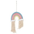 thumbnail image 6 of TAILTOSS 1Pc Rainbow Pendant Assorted Color 36x22.5cm Hand-Woven Kids Room Decor For Holiday Decorations, 6 of 8