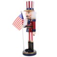 thumbnail image 4 of Miangastore 1pc Classic Wooden Walnut Soldier Nutcracker Puppet Soldier Toys Desktop, 4 of 9