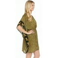 thumbnail image 2 of HAPPY BAY Women's Loose Hawaiian Swimsuit Swimwear Cover Ups S-M Brown, Tiger Skin, 2 of 4