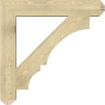 thumbnail image 3 of Ekena Millwork 6"W x 40"D x 40"H Balboa Craftsman Rough Sawn Bracket, Douglas Fir, 3 of 4
