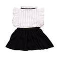 thumbnail image 3 of 2PCS/Set Baby Girl Summer Clothes Shirt+Short Skirt Dress Outfit, 3 of 5
