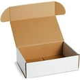 thumbnail image 6 of Cardboard Boxes - 9 x 6 x 3-Inch, White, 50-Pack - Mailers & Gift Boxes with Lids - Corrugated Packaging for Storage & Mailing, 6 of 9