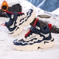 thumbnail image 2 of Duqingm Kids Shoes Girls Lightweight Athletic Running Shoes Breathable Knit School Sports Shoes Little Kid Big Kid,Dark Blue, 2 of 7
