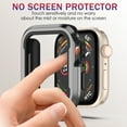 thumbnail image 5 of Allytechgroup Hard PC Bumper Case for Apple Watch Series 6/5/4/SE 44mm,Ultra-Thin Protective Cover Frame [NO Screen Protector] for iWatch Series 6/5/4/SE 44mm, Garyblack, 5 of 9