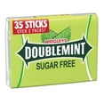 thumbnail image 4 of (2 pack) Wrigley's Doublemint Mint Gum Sugar Free Chewing Gum - 35 Stick, 4 of 23