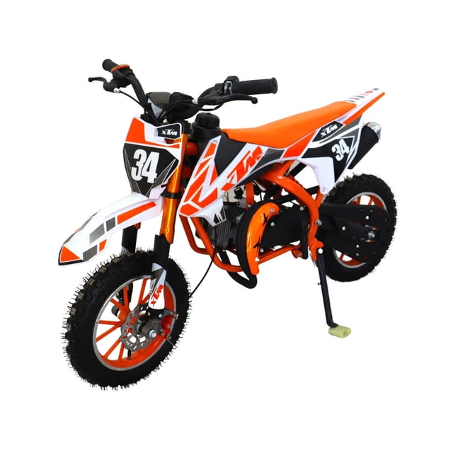Motocicleta Infantil Shahoma NTS01 Premium XTM Motocross 49cc Anaranjada